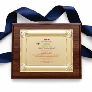 Bảng Vinh Danh Gỗ Đồng 04