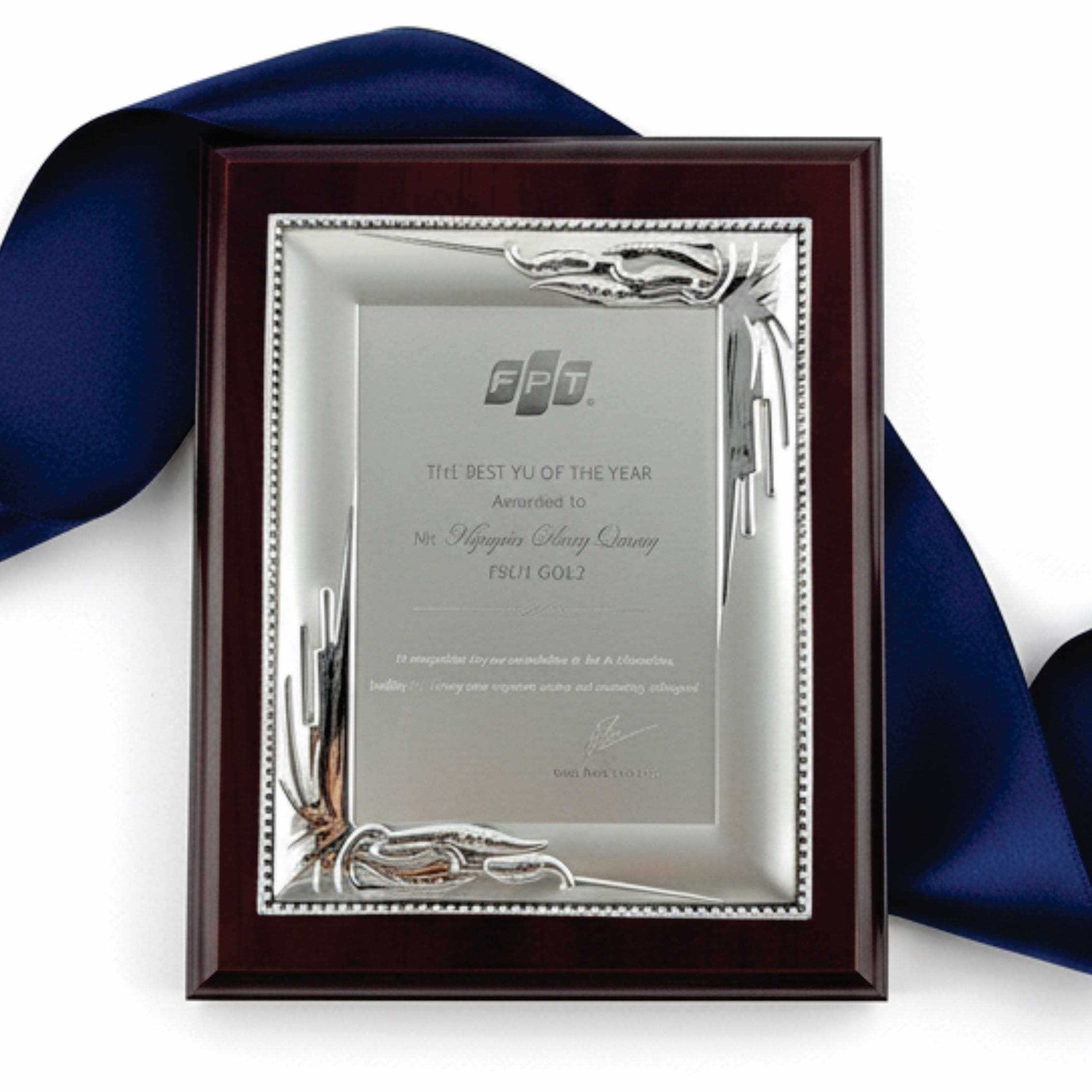 Bảng Vinh Danh Gỗ Đồng 10