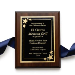 Bảng Vinh Danh Gỗ Đồng 12