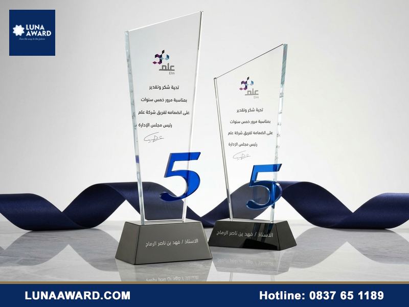 Kỷ niệm chương Pha Lê cao cấp