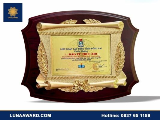 Mẫu bảng vinh danh đẹp