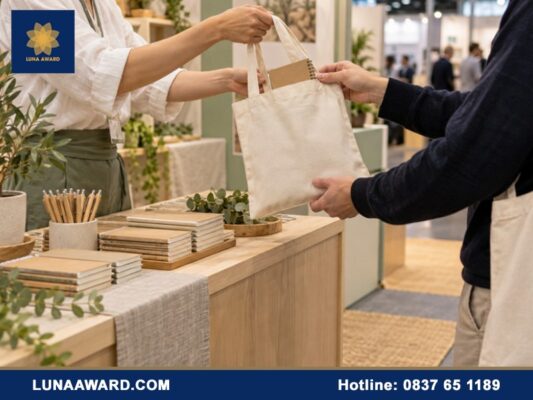 Quà tặng triển lãm tạo ấn tượng thu hút khách tham quan